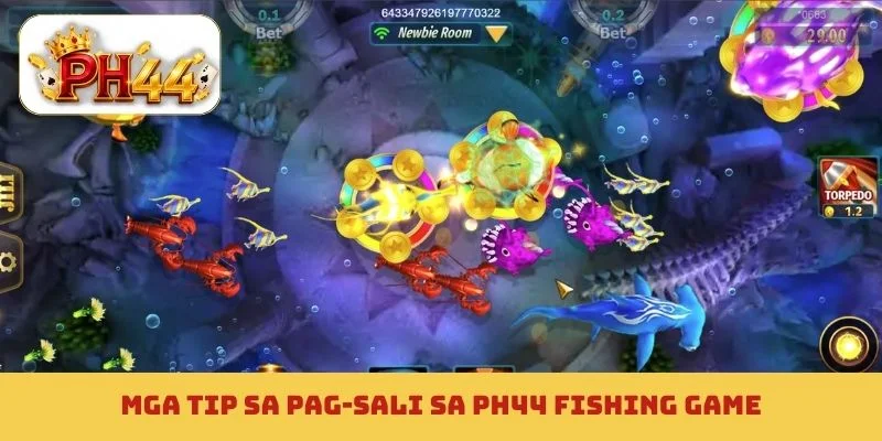 Mga tip sa pag-sali sa PH44 fishing game