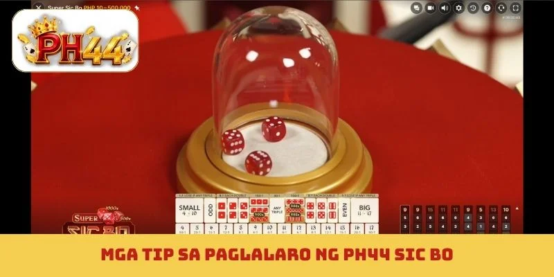 Mga tip sa paglalaro ng PH44 sic bo