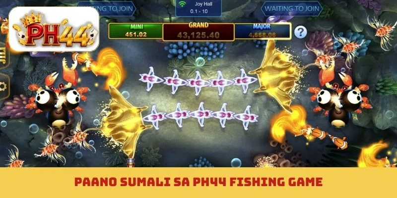 Paano sumali sa PH44 fishing game